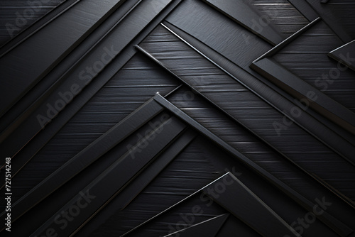 Black Metal Background Texture. Hyper Detailed and Darkly Atmospheric photo