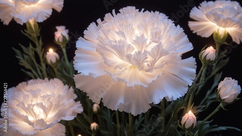 Wallpaper Mural Colorful Carnation flower video floral Clipart, high quality resolution, beautiful flowers, 
 Torontodigital.ca