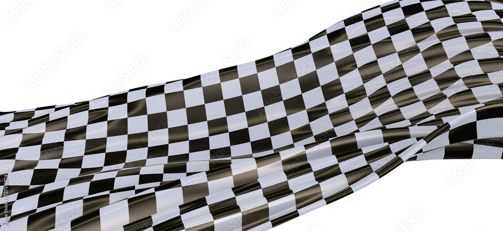 Fototapeta premium Checkered flag, race flag background