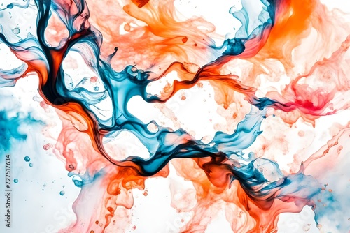 a close up of colored ink in water, abstract liquid, swirling liquids, intricate flowing paint, liquid simulation background, swirling fluid, colorful swirls of paint, abstract liquid acrylic art, swi