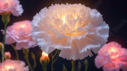 Colorful Carnation flower video floral Clipart, high quality resolution, beautiful flowers, 

