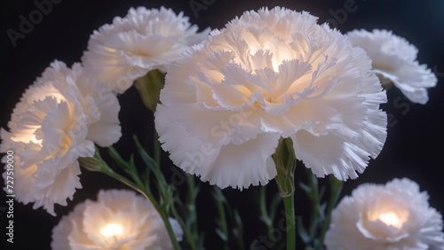 Colorful Carnation flower video floral Clipart, high quality resolution, beautiful flowers, 

