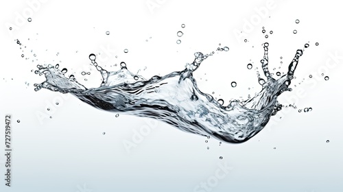 Water Splash With Isolated Transparent Background