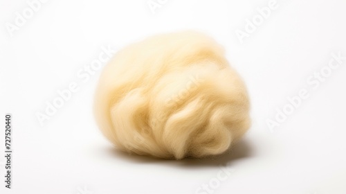 Wool material light beige light yellow creative image