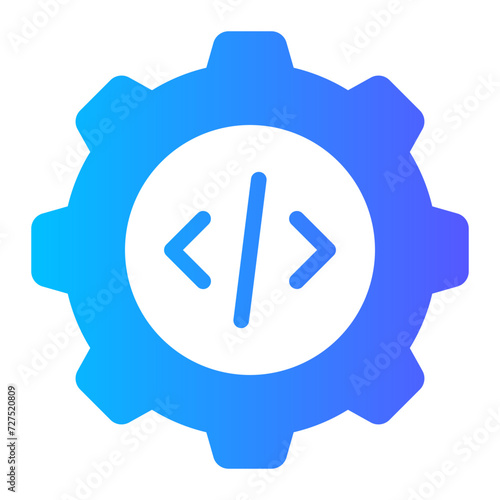 settings gradient icon