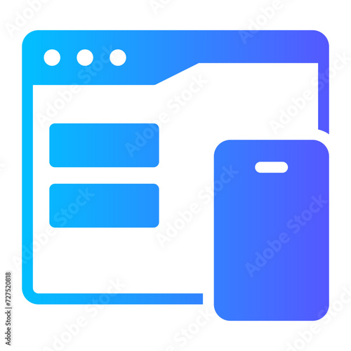 prototype gradient icon