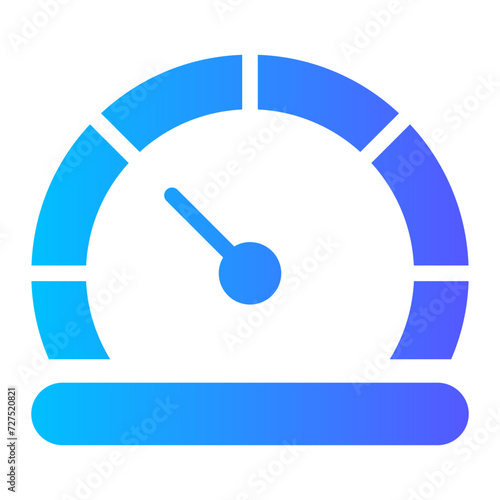 speedometer gradient icon