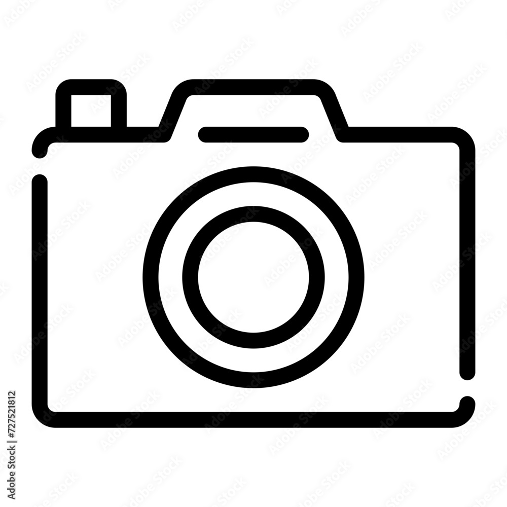 photo camera line icon photo camera line icon