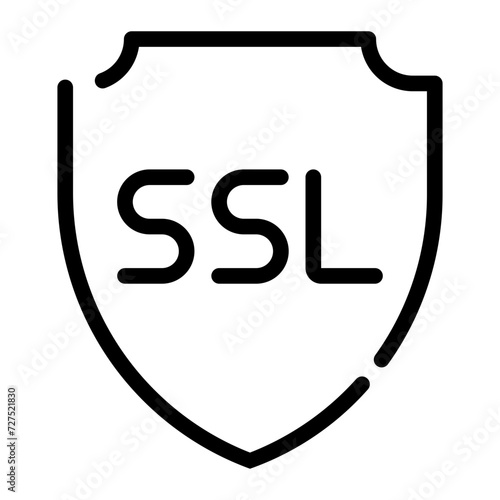 ssl line icon
