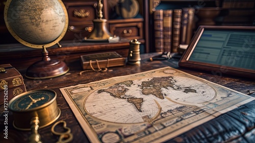 Vintage Cartography: Navigating the Old World