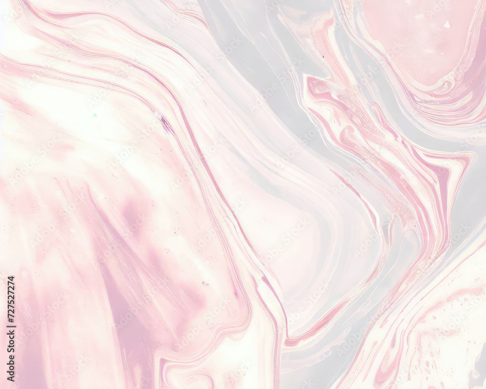 Fototapeta premium Pink Pale Millennial Grunge Marble Texture Abstract Background