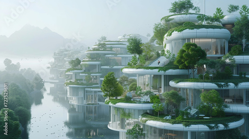 A female architect's vision for sustainable cities, earning her the Pritzker Architecture Prize. #727529691