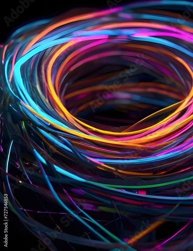 Abstract background of neon lights swirl, blurred glowing lines forming tangled web FILE #:  321812391 Preview Crop Find SimilarFILE TYPEAI/EPS and JPEGCATEGORYGraphic ResourcesLICENSE TYPEStandard or photo