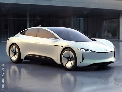 The EV Car to the future © พินิจ ผ้าต่วน