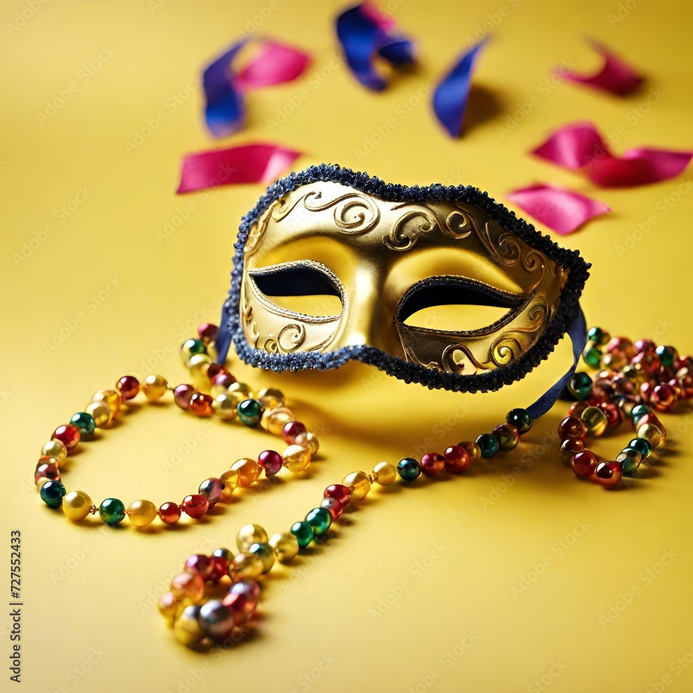 Mask and beads - 1 Mask and beads - 1