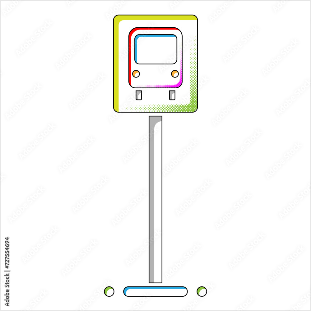 Bus Stop Icon Y_2112001 Bus Stop Icon Y_2112001