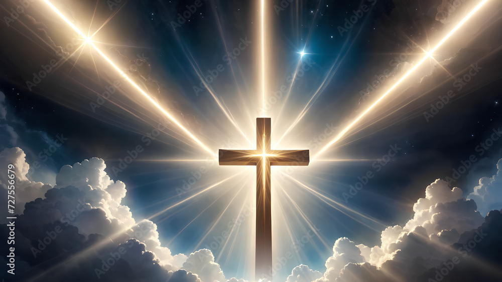 Cross shaped light beams Cross shaped light beams