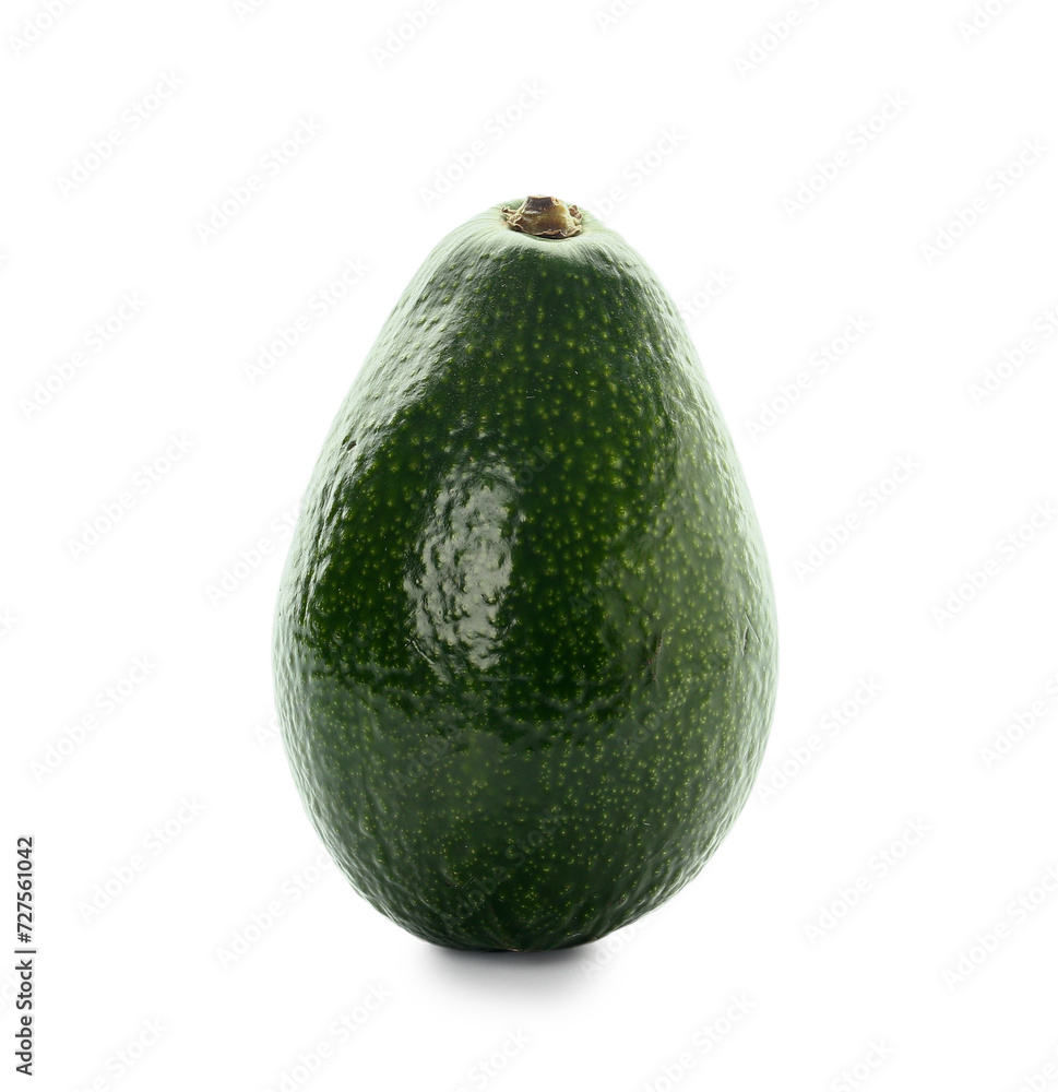 Fresh ripe avocado on white background Fresh ripe avocado on white background