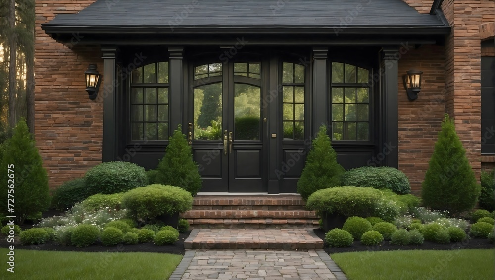 Eternal Elegance: Classic Grey House Exterior and Interior, A Timeless Design Masterpiece