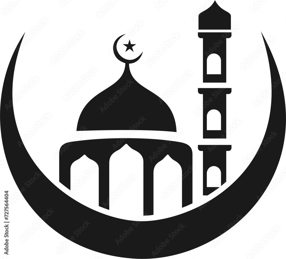Mosque Illustraion Mosque Illustraion