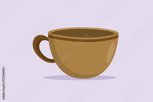 Kitchen utensils concept. Colored flat vector illustration isolated.