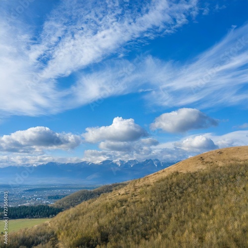 landscape in the mountains