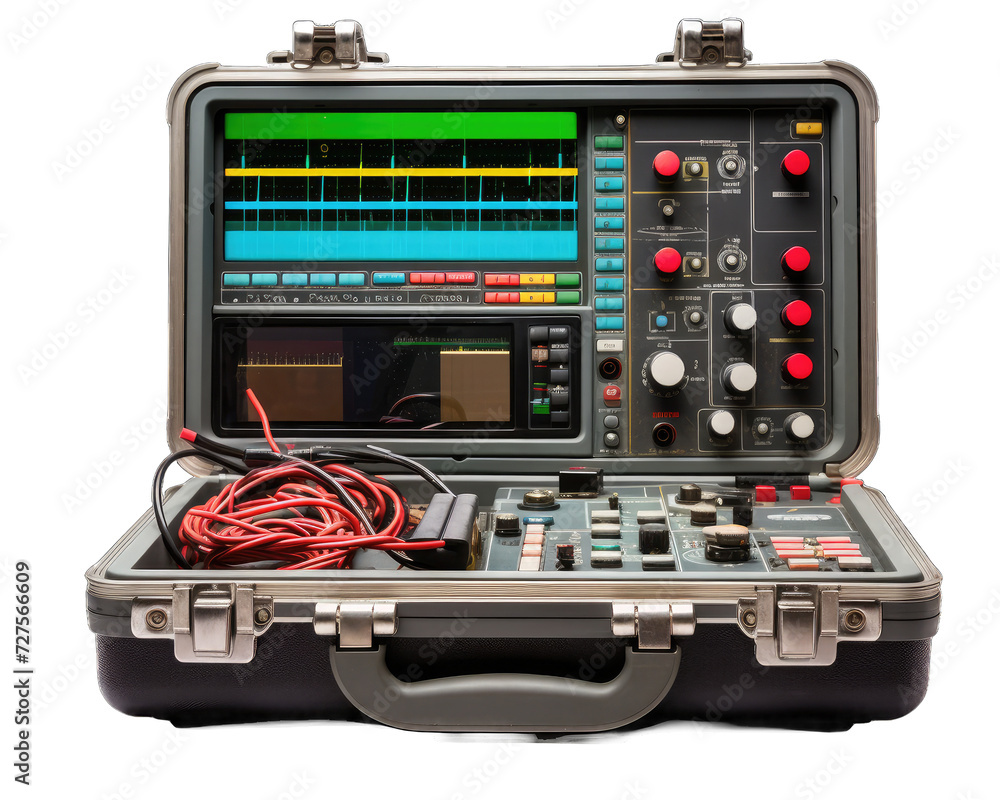 Engine Analyzer isolated on white background. Engine Analyzer isolated on white background.