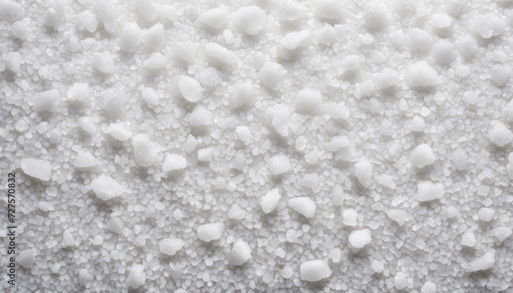 Obraz premium A white substance, possibly sugar, is spread out in a thin layer