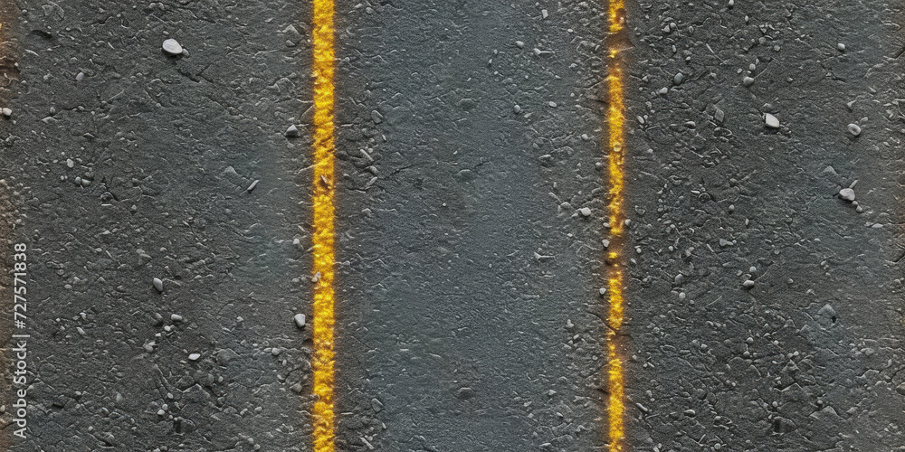 Asphalt road with Yellow road line, transportation safety concept, driving directions, road trip, navigation app, travel blog, traffic control, highway infrastructure, urban transportation. Asphalt road with Yellow road line, transportation safety concept, driving directions, road trip, navigation app, travel blog, traffic control, highway infrastructure, urban transportation.