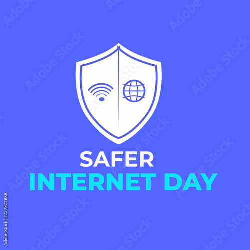Free Download safer internet day. 7 February.safer internet day banner, poster, card. vector illustration. - GFXLoad