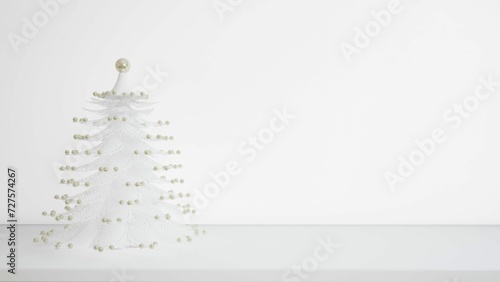 White Christmas Tree 2