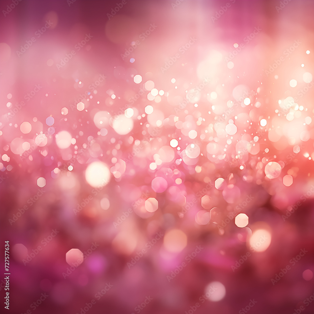 abstract pink luxury background with bokeh