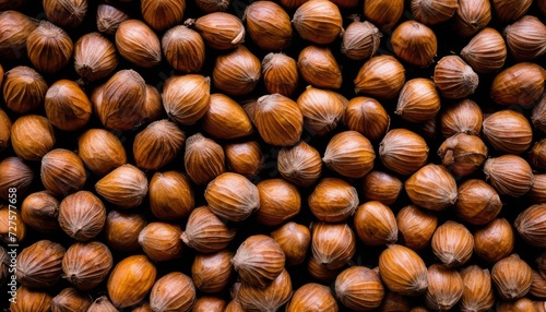 A bunch of nuts in a pile photo