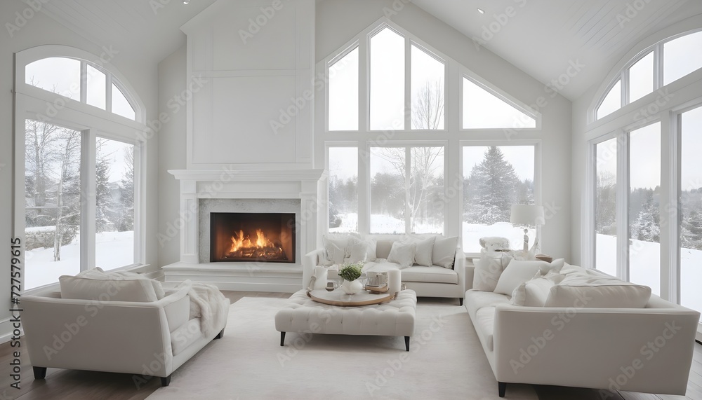 beautiful elegant white and black decor in living room with fireplace beautiful elegant white and black decor in living room with fireplace