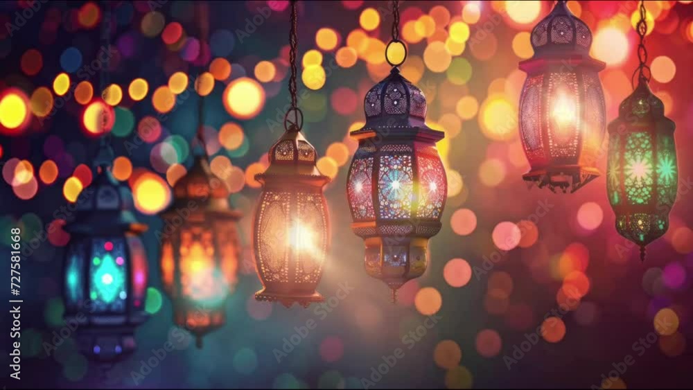 Ramadan Kareem Video Background - Looping Islamic Ornament Lantern, 4K Seamless Loop Wallpaper Ramadan Kareem Video Background - Looping Islamic Ornament Lantern, 4K Seamless Loop Wallpaper
