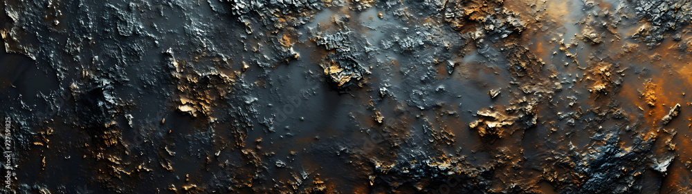 Close-Up of a Rusted Metal Surface Close-Up of a Rusted Metal Surface
