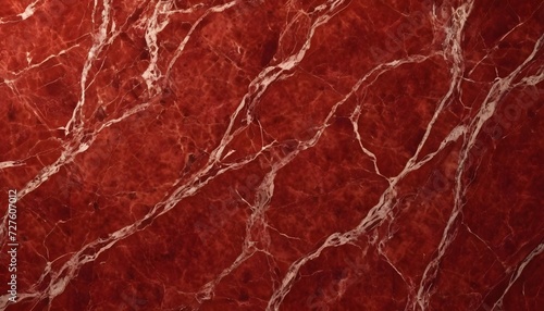 Red shades marble texture macro, few white veins