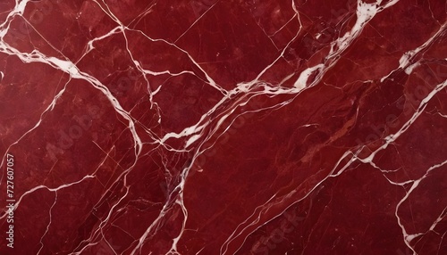 Burgundy red marble block with white veins texture 