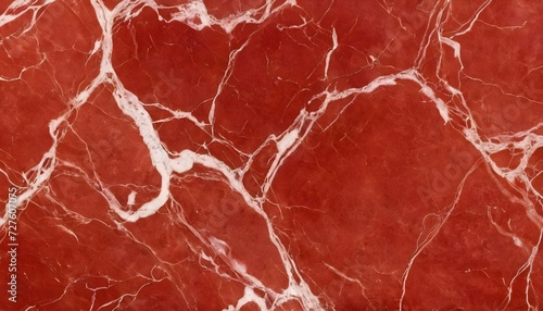 Red and white marble