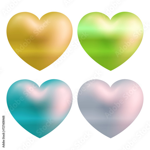Heart, Sweet love Hears, 3D Valentine Hearts