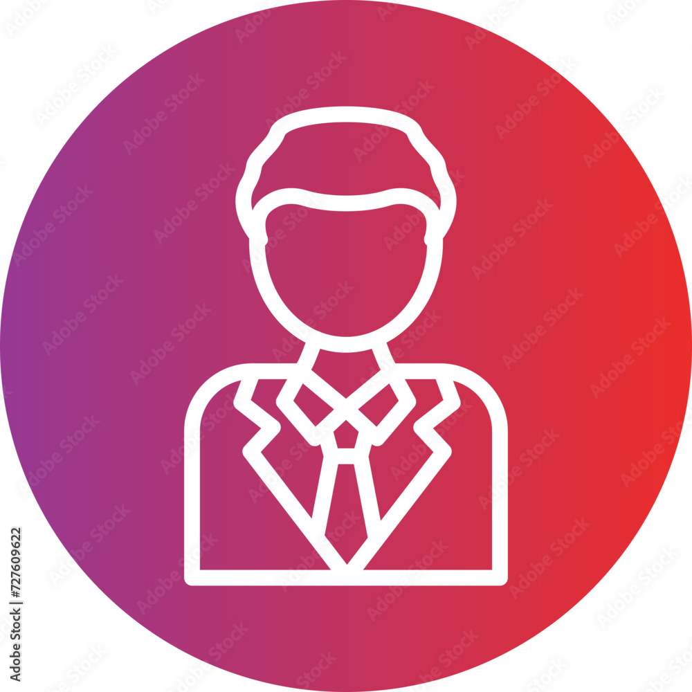 Business Man Icon Style Business Man Icon Style