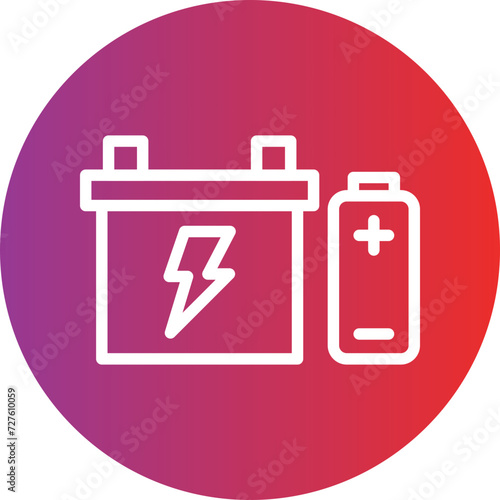 Extra Batteries Icon Style