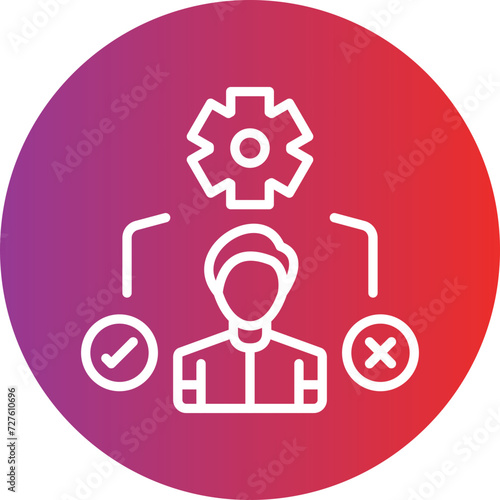 Decision Making Icon Style