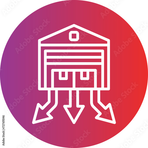 Distribution Center Icon Style