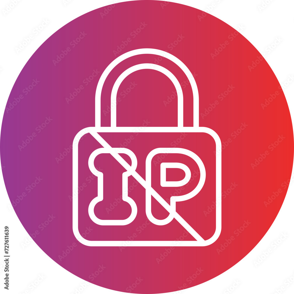 Ip Blocking Icon Style Ip Blocking Icon Style