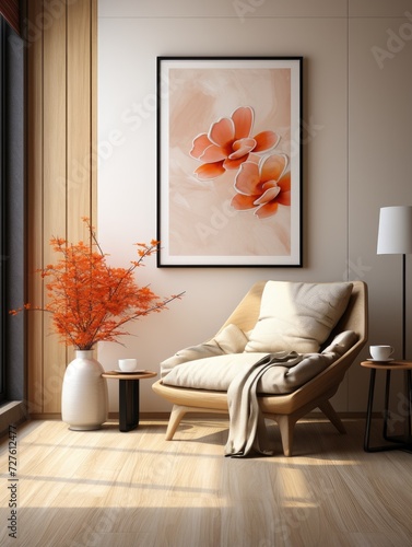 modern living room UHD Wallpaper © Aqib