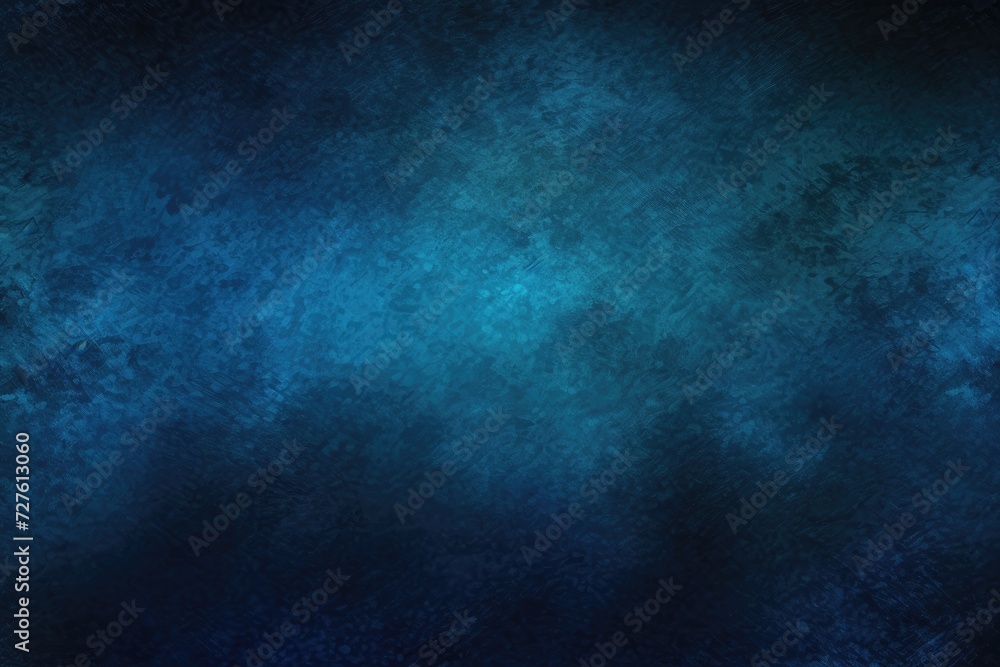 A dark blue metallic backdrop with empty space inside of it for product backdrop, Generative AI.