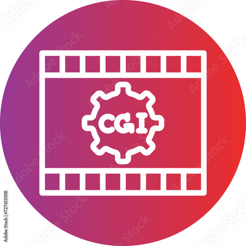 CGI Film Icon Style