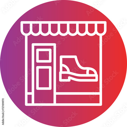 Shoe Shop Icon Style
