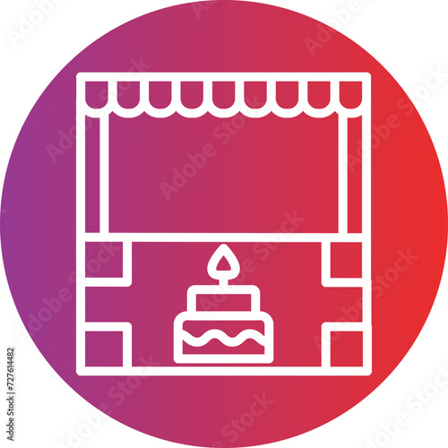 Cake Shop Icon Style